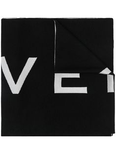 Givenchy двухцветный шарф с логотипом