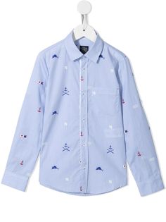 Lapin House рубашка в полоску