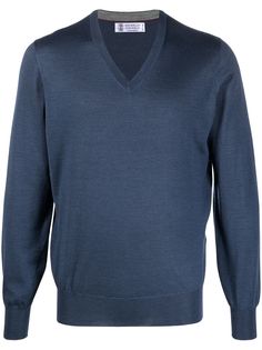 Brunello Cucinelli джемпер с V-образным вырезом