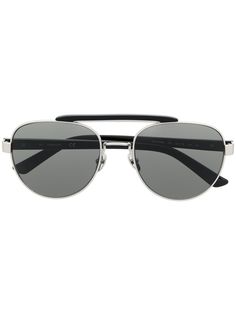 Calvin Klein солнцезащитные очки-авиаторы CK19306S