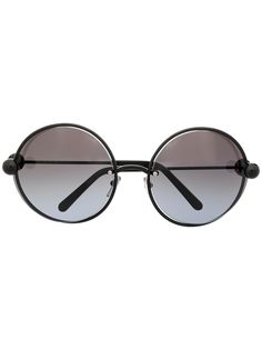 Marni Eyewear солнцезащитные очки в круглой оправе