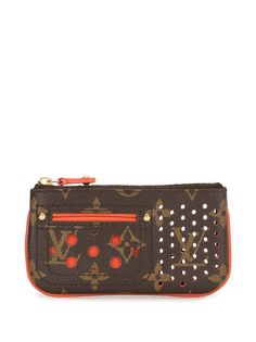 Louis Vuitton кошелек для монет Pochette 2006-го года с монограммой