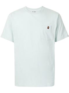 A BATHING APE® футболка Head One Point с карманом Bape