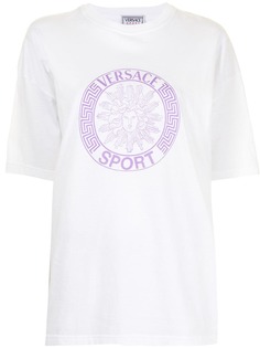 Versace Pre-Owned футболка с принтом Medusa