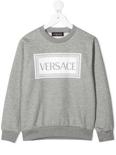 Versace Kids толстовка с логотипом