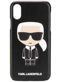 Karl Lagerfeld чехол для iPhone XR Ikonik Karl