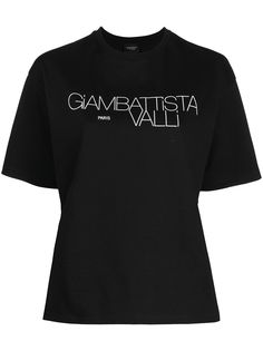 Giambattista Valli футболка с логотипом