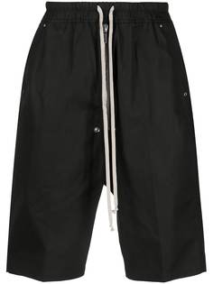 Rick Owens шорты-бермуды с кулиской