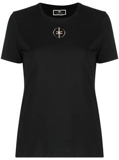 Elisabetta Franchi футболка с логотипом