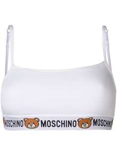 Moschino бюстгальтер с логотипом