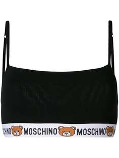 Moschino бюстгальтер с логотипом