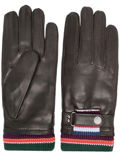 PAUL SMITH перчатки со вставками