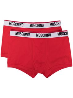 Moschino комплект боксеров с логотипом