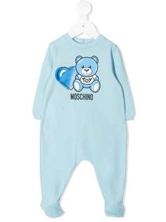 Moschino Kids комбинезон для новорожденного Toy Bear