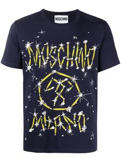 Moschino футболка с логотипом