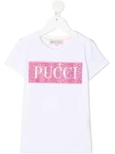 Emilio Pucci Junior футболка с логотипом