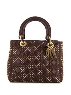 Christian Dior сумка-тоут Lady Dior Cannage pre-owned 2000-го года