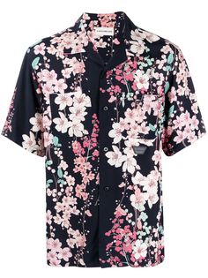 poggys box рубашка с цветочным принтом