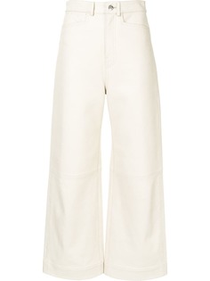 Proenza Schouler White Label LIGHTWEIGHT LEATHER CULOTTES