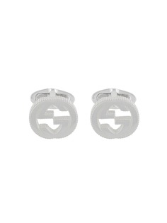 Gucci запонки Interlocking G