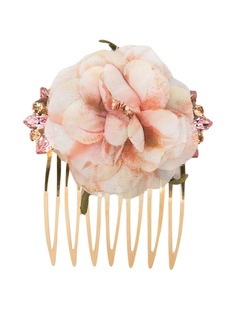 Dolce & Gabbana гребень с цветочным декором