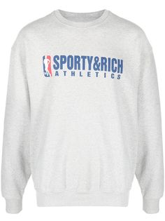 Sporty & Rich толстовка с логотипом