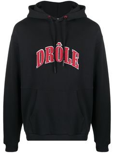 Drôle De Monsieur худи с фактурным логотипом