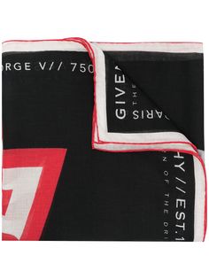 Givenchy платок с логотипом