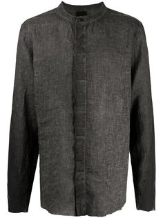 Thom Krom рубашка на пуговицах без воротника