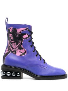 Nicholas Kirkwood ботинки Casati Pop Art 35 из коллаборации с Andy Warhol