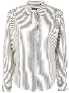Isabel Marant рубашка в полоску с потайной застежкой