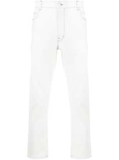 Stella McCartney прямые джинсы с контрастной строчкой