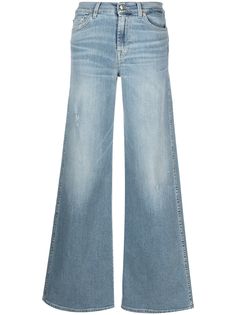 7 For All Mankind расклешенные джинсы Lotta