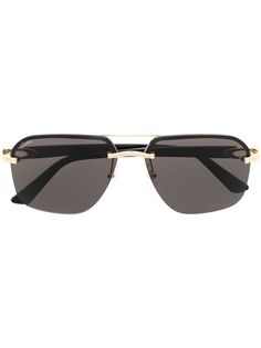 Cartier Eyewear солнцезащитные очки-авиаторы