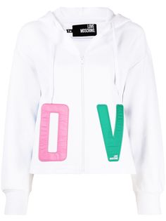 Love Moschino худи с вышивкой