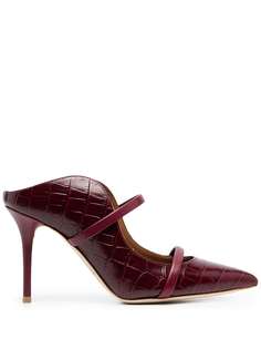 Malone Souliers мюли Maureen с тиснением под крокодила