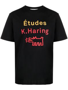 Etudes футболка из коллаборации с Keith Haring