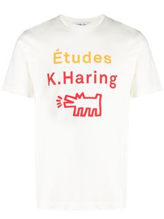 Etudes футболка из коллаборации с Keith Haring