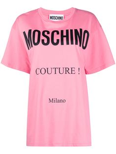 Moschino футболка Couture с логотипом