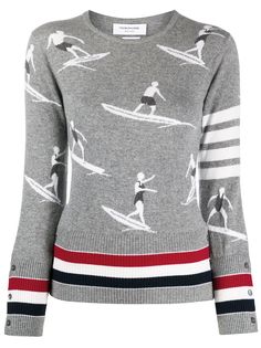 Thom Browne кашемировый джемпер Surfer