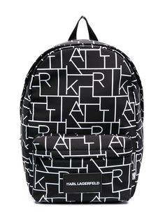 Karl Lagerfeld Kids рюкзак с принтом Digi Karl