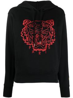 Kenzo худи с вышивкой Tiger