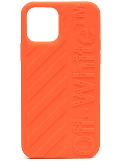 Off-White чехол для iPhone 12 Pro с вышитым логотипом