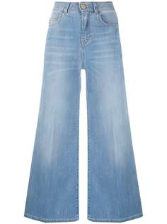 Pinko укороченные расклешенные джинсы