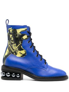 Nicholas Kirkwood ботинки Casati Pop Art из коллаборации с Andy Warhol