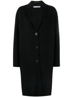 Acne Studios однобортное пальто миди