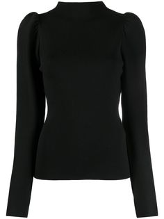 Essentiel Antwerp топ Zelko с пышными рукавами