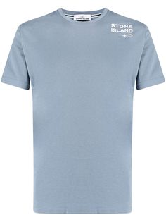 Stone Island футболка с круглым вырезом и логотипом