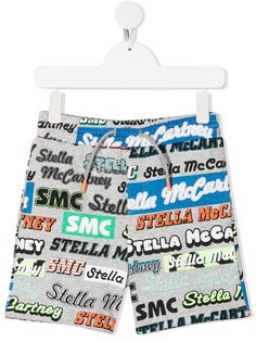 Stella McCartney Kids шорты с логотипом