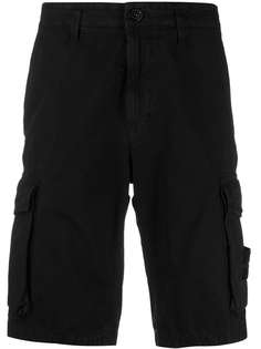 Stone Island шорты карго с нашивкой-логотипом